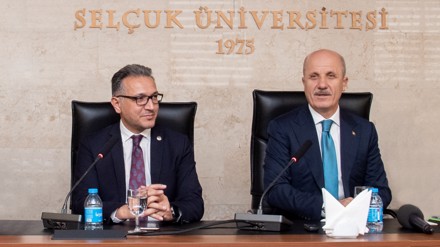 YÖK Başkanı Prof. Dr. Özvar, Selçuk Üniversitesi Senato Toplantısı’na katıldı